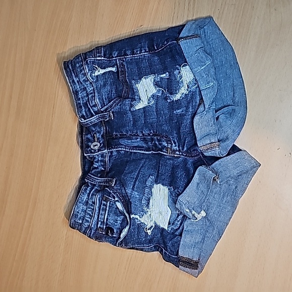 Sz 1/24 Kancan distressed shorts - Picture 1 of 7